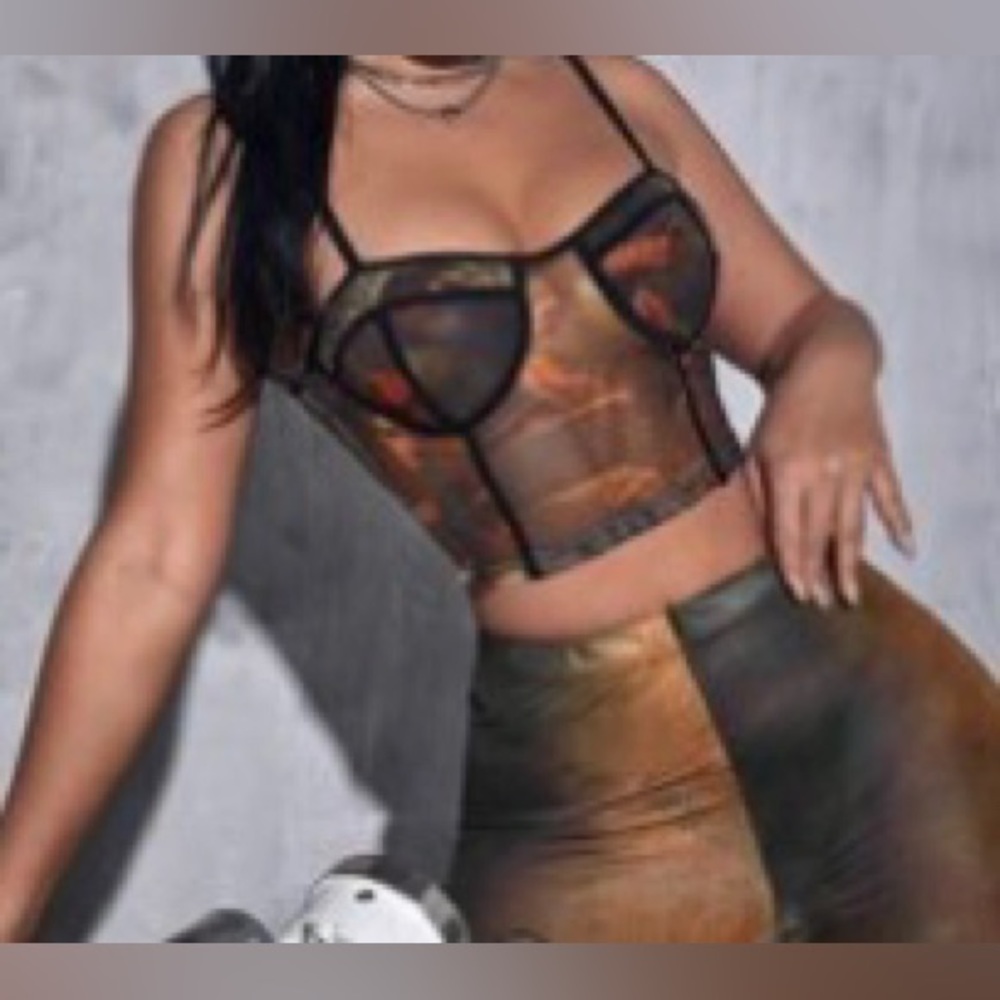 Shein Mesh Cami Top